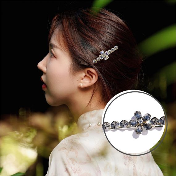 ヘアクリップ ヘアピン おしゃれ 女の子 髪飾り ガールズ 髪留め 一字型ピン ダッククリッ プ 入学式 卒業式 ヘアピン 女性 シンプル 大人 エレガント アクセサリー 高級感