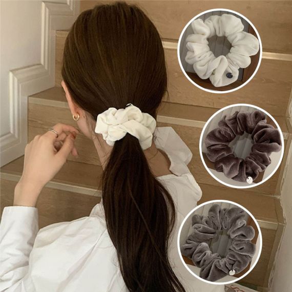 シュシュ ベロア ヘアゴム ベロアシュシュ ヘアアクセサリー ベルベット 卒業式 着物 和装 仕事 女の子 キッズ 子供 シンプル 大人 可愛い オフィス レディース 秋冬 上品 おしゃれ プレゼント