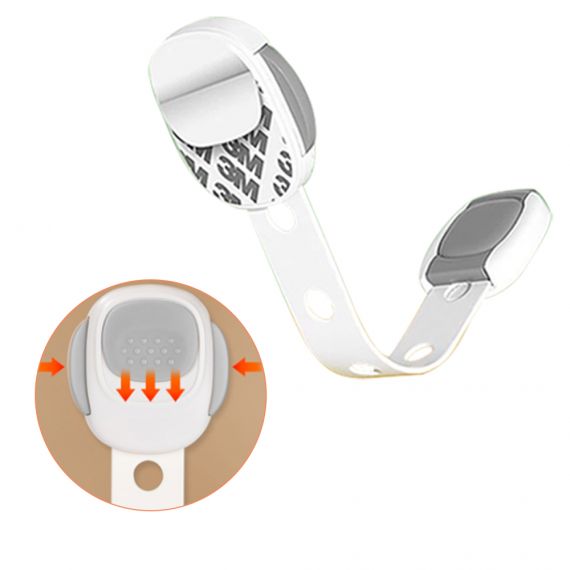 チャイルドロック 冷蔵庫 引き出し ベビーガード 棚 タンス ドア ストッパー ドアロック いたずら防止 ストッパー 引き出し 6個入り 指挟み防止 赤ちゃん 引き出しロック 地震対策 鍵