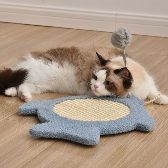 爪とぎ 爪研ぎ つめみがき 爪みがき爪磨き猫用品ペット用品【ブルー】