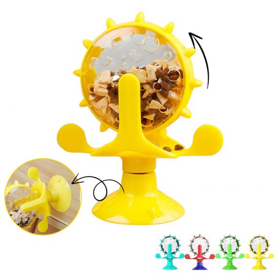 餌入れ 猫のおもちゃ お留守番 ペット用品 知育玩具 大人気 ねこ 遊び場所 性格改善 運動不足 ストレス解消 回転