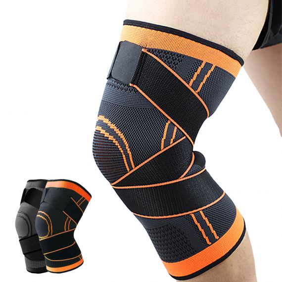[ 新品 ]膝サポーター ヒザ専用 膝専用2枚セット 男女兼用 ひざ 膝関節 ウォーキング 簡単装着 蒸れにくい 動きやすい 固定 強力 歩行 転倒防止 サポート 健康 運動